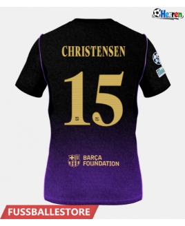 Günstige Barcelona Andreas Christensen #15 Auswärtstrikot 2026-27 Kurzarm